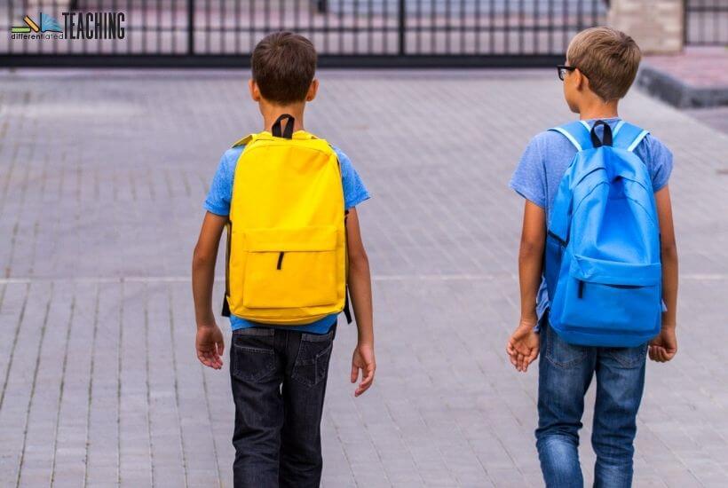 Siblings getting to know your students