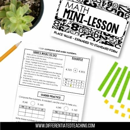 Place Value Intervention Lessons: Guided Practice to Mastery 12 Intervention for Place Value