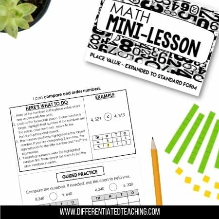 Place Value Intervention Lessons: Guided Practice to Mastery 10 Place value intervention