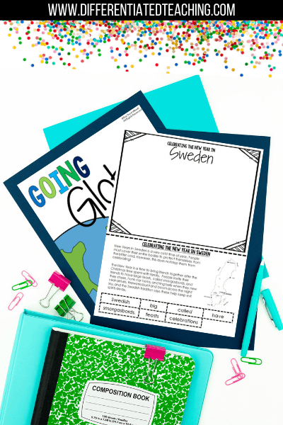 January Back to School Ideas: Lesson Activities & Tips for welcoming Students back from Break 10 Global New Year Traditions january back to school ideas, January teaching ideas