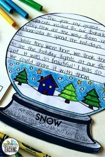 January Back to School Ideas: Lesson Activities & Tips for welcoming Students back from Break 6 Untitled design 1 1 january back to school ideas, January teaching ideas