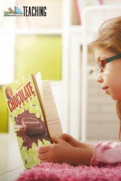 Great novel studies for February: A Guide for Busy Teachers 7 Chocolate Fever Novel Study books to read in february,February novel
