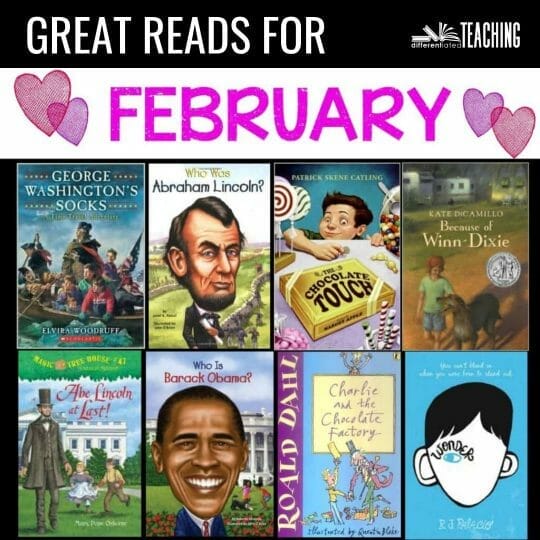 February Novel Ideas for Book Clubs or Literature Circles