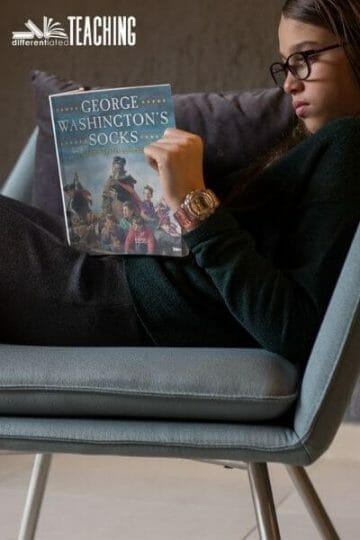 Great novel studies for February: A Guide for Busy Teachers 2 George Washingtons Socks books to read in february,February novel