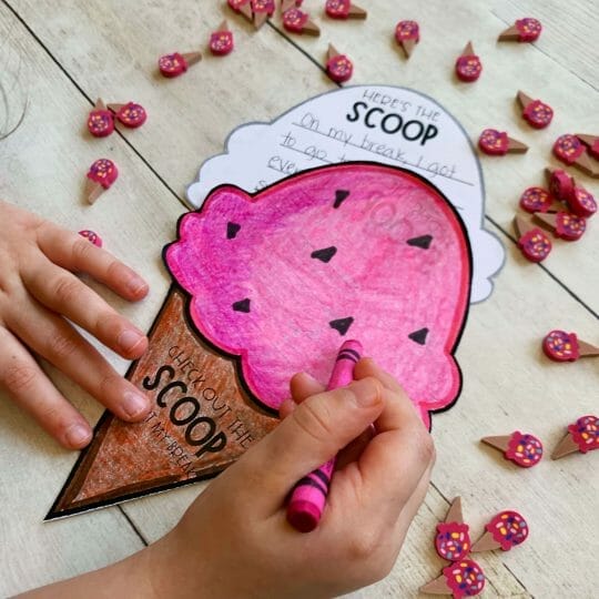 Spring Break Writing Craft
