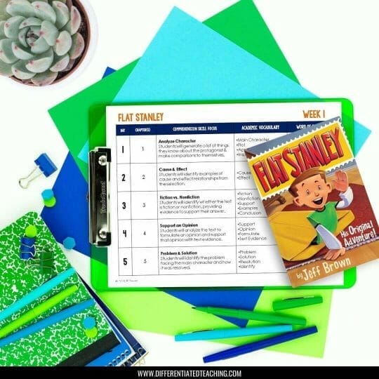 Chapter Books for 2nd Graders - Flat Stanley