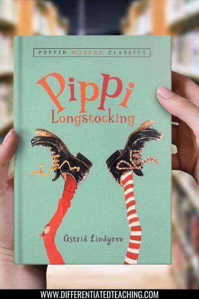 Best Books for 4th Grade Novel Study: 20+ Must-Reads Kids (and Teachers) Love 7 pippi longstocking