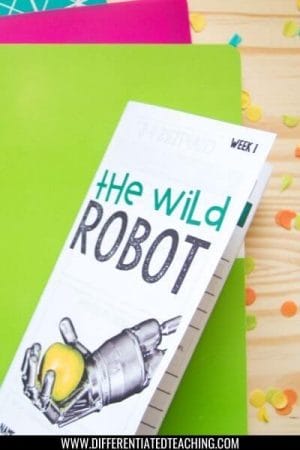 Books for 4th Graders - The Wild Robot by Peter Brown