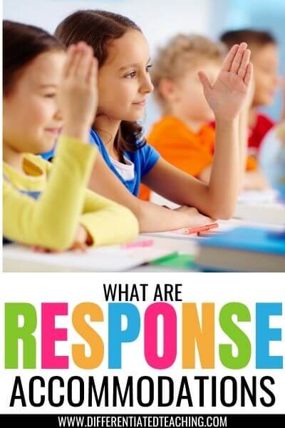 The Ultimate List of Math Accommodations for Struggling Learners 5 Response Accommodations math accommodations