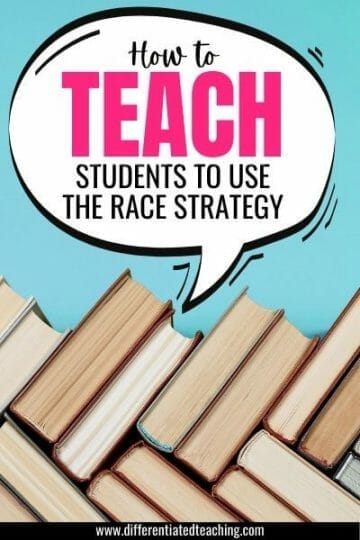 Teaching the RACE Strategy for Responding to Literature