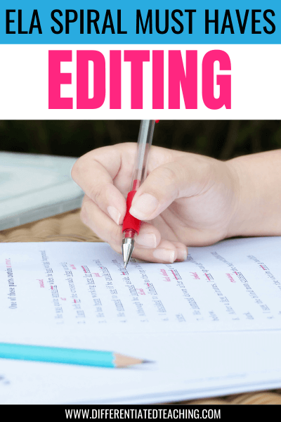 4 Key Components of an Effective ELA Spiral Review: Boosting Language Skills for Success 5 Editing ELA Spiral Review