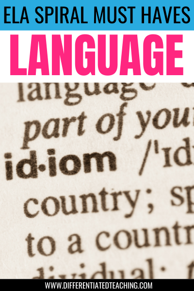 4 Key Components of an Effective ELA Spiral Review: Boosting Language Skills for Success 3 Language ELA Spiral Review
