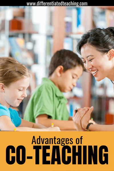 Advantages of Coteaching co-teaching