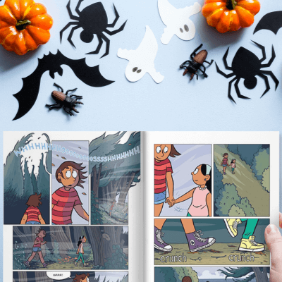 Ghosts by Raina Telgemeier - Halloween Graphic Novels for Kids
