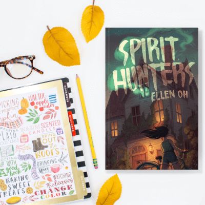 The Best Halloween Read Alouds for Upper Elementary & Middle School Readers 3 Spirit Hunters by Ellen Oh - Halloween Novels and Chapter Books