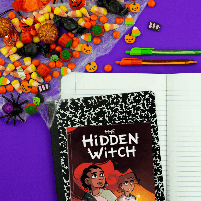 The Hidden Witch - Halloween Graphic Novels for Girls 