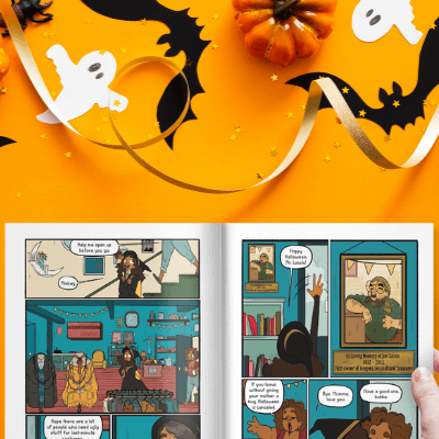 The Okay Witch - Halloween Graphic Novel for Kids