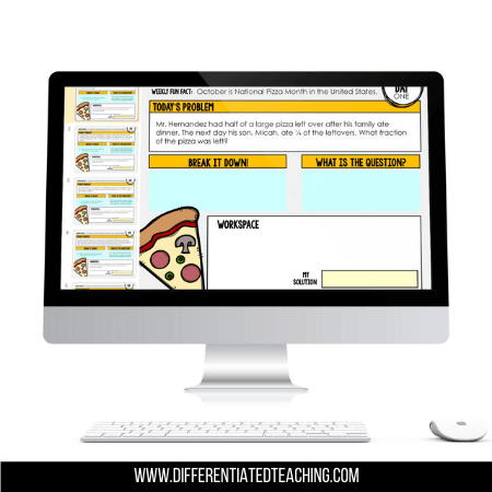 Math Problem of the Day: Tips for Getting Started & Freebies 5 Free Word Problems - Problem of the Day