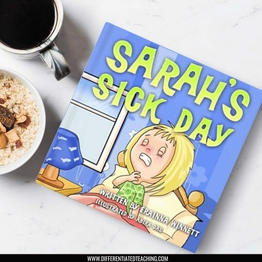 Engaging Red Ribbon Week Ideas for the Elementary Classroom 4 Red Ribbon Week Book Sarahs Sick Day Red Ribbon Week Ideas