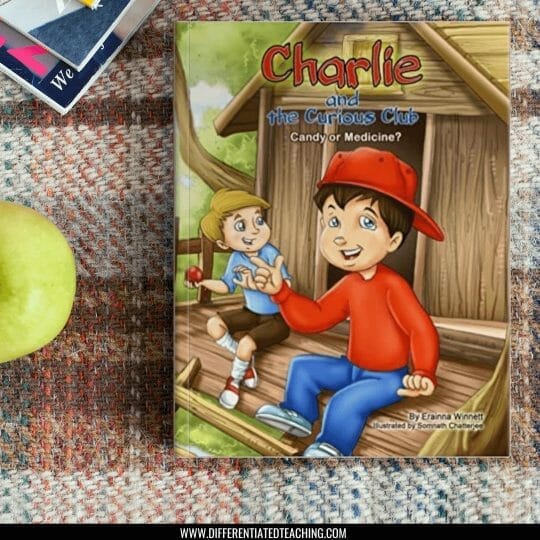 Engaging Red Ribbon Week Ideas for the Elementary Classroom 5 Red Ribbon Week Picture Book Candy or Medicine Red Ribbon Week Ideas