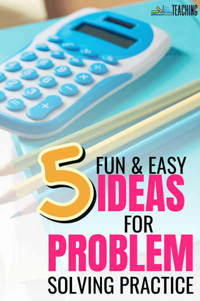 Fun and engaging ideas for math problem solving
