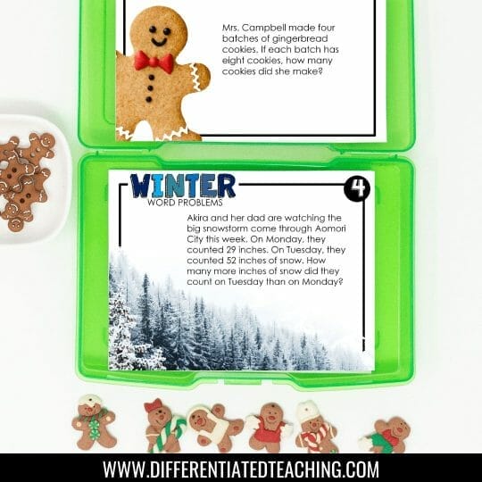 Winter Task Cards