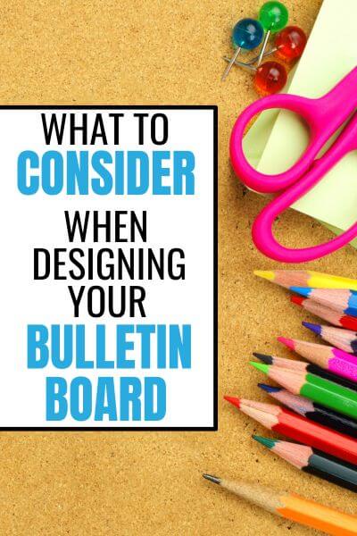 What to consider when designing your back to school bulletin boards