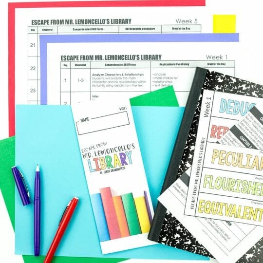 EscapefromMr.Lemoncello sLibrary RebeccaD 1478 books for 5th graders, 5th grade books, chapter books for 5th graders