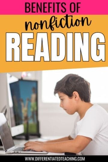 benefits of nonfiction reading free reading passages