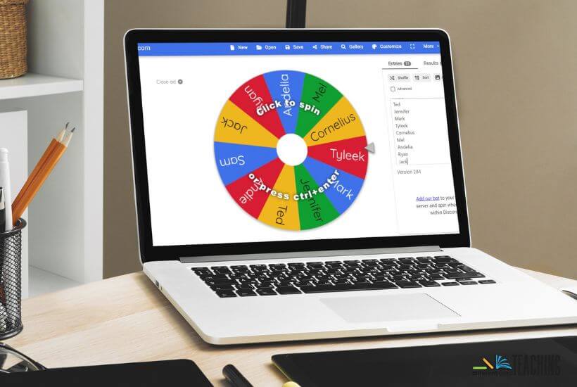 Wheel of Names: A Fun Way to Transform Your Teaching & Create an Interactive Classroom