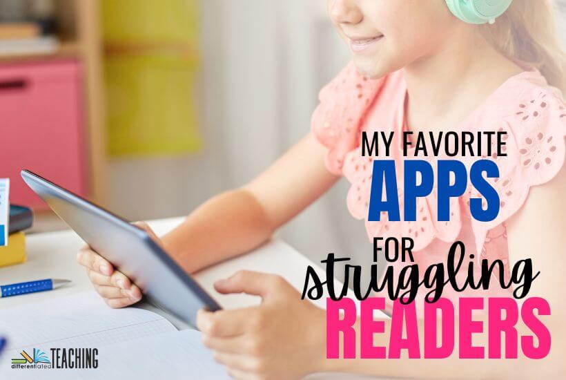 Apps for Struggling Readers 1 apps for struggling readers