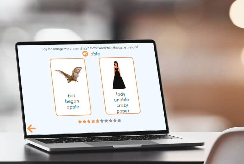 Dyslexia Gold - app for struggling and beginning readers