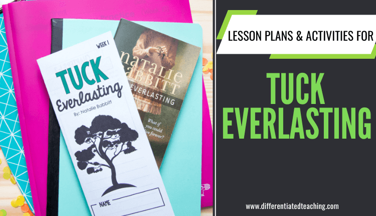 tuck everlasting lesson plans
