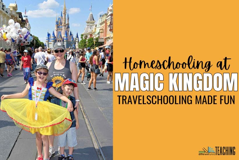 homeschooling at Magic Kingdom