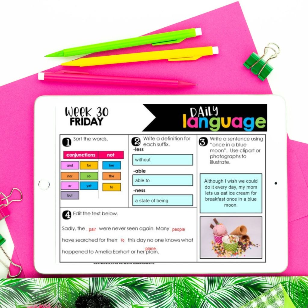 4th Grade Digital teaching