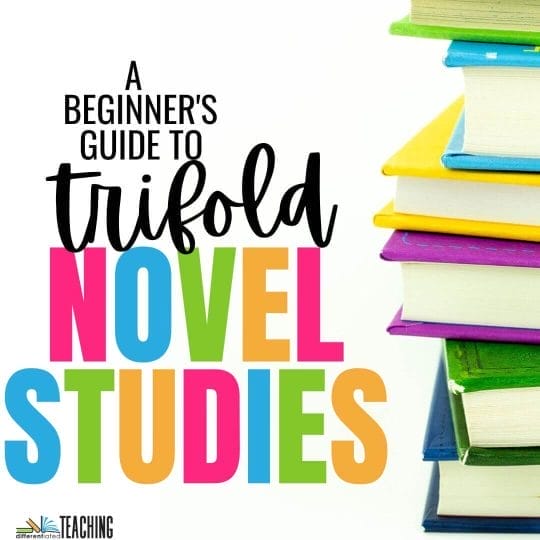 Trifold Novel Studies 101: What is a trifold novel study?