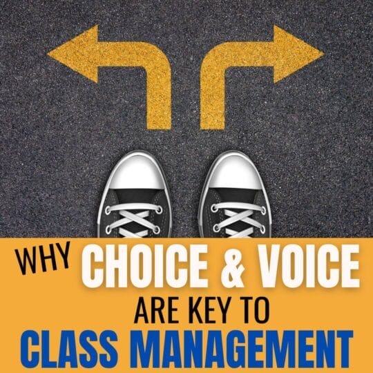 How choice transformed my classroom management