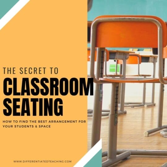 The secret to classroom seating arrangements – How to decide what’s right for you.