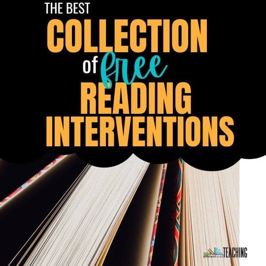 10 No-Cost Reading Intervention Programs -Free Websites with Lessons and Tools