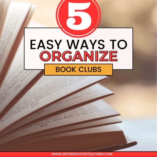 Organize Classroom Book Clubs