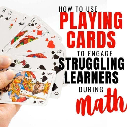 Playing Card Math Activities
