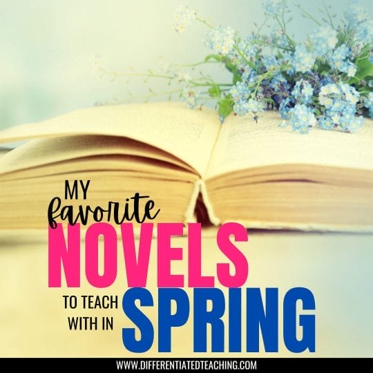 spring novel studies