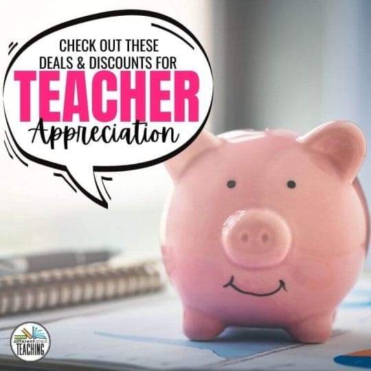 teacher appreciation deals