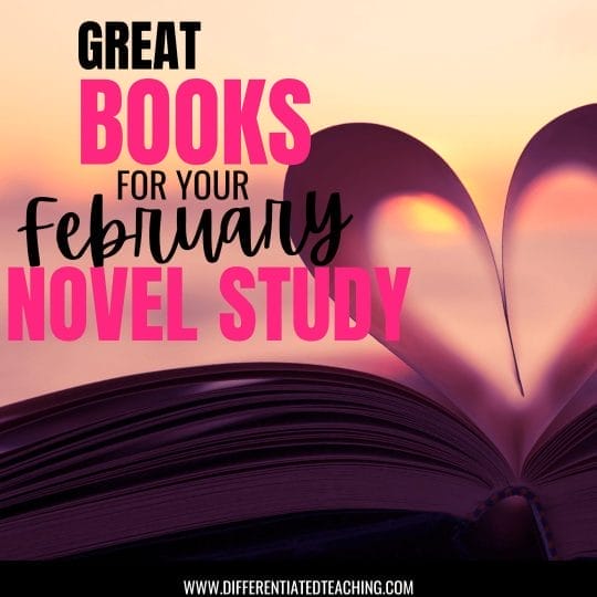 Great novel studies for February: A Guide for Busy Teachers