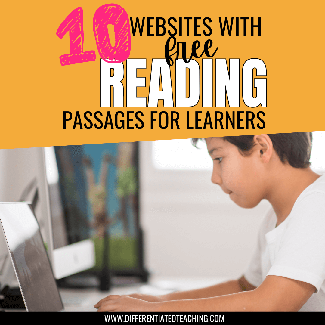 10 Websites for Free Reading Passages Online