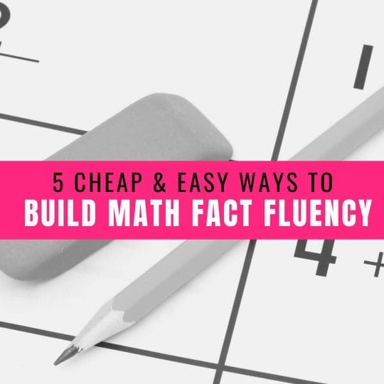 5 Simple ways to build math fact fluency