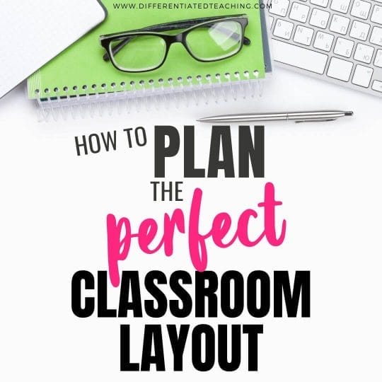 plan your classroom layout