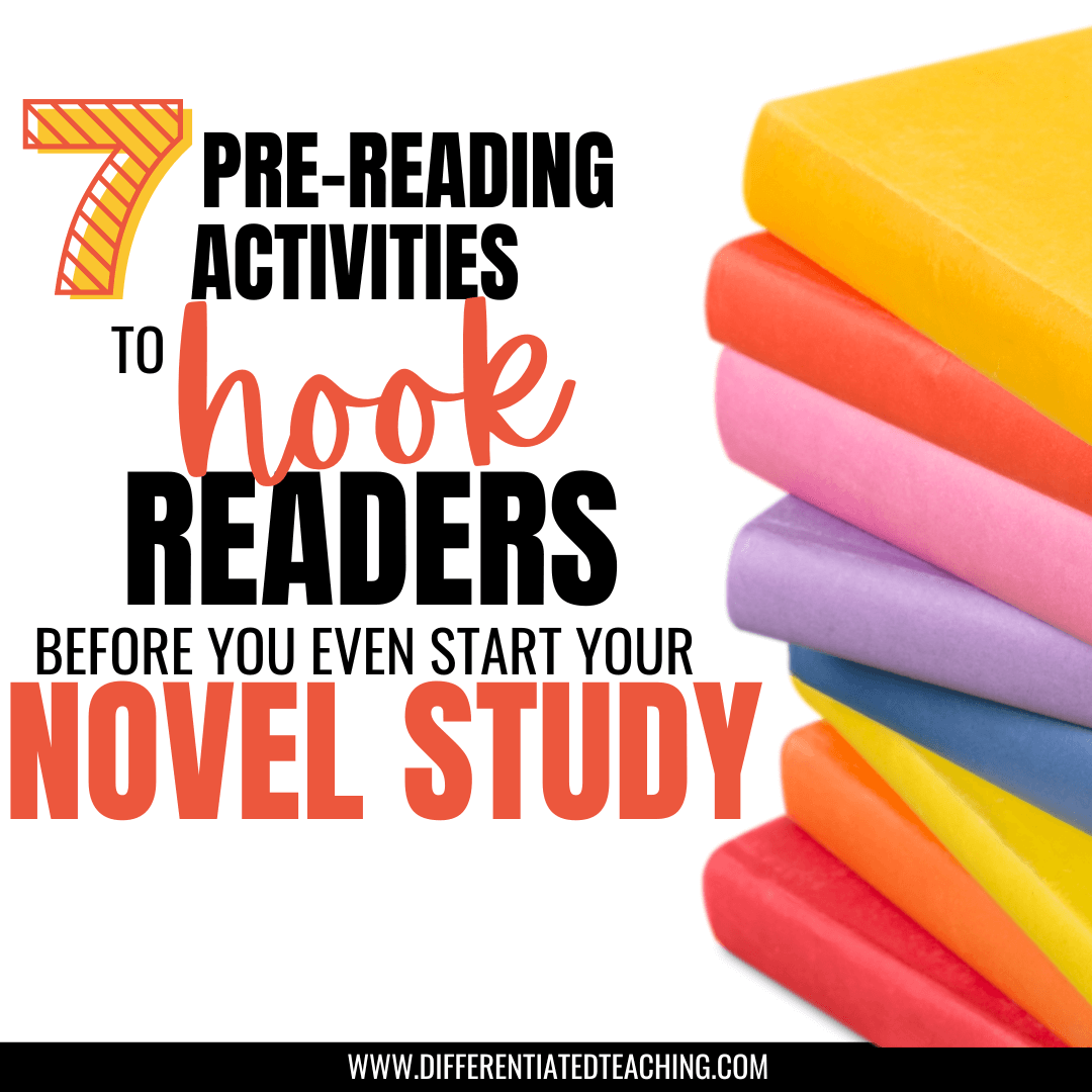 Pre-Reading Activities to Hook Students for your Next Novel Unit