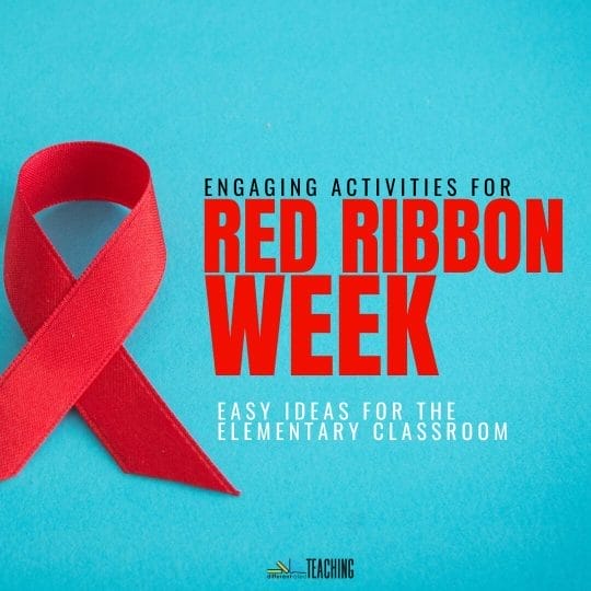 Engaging Red Ribbon Week Ideas for the Elementary Classroom