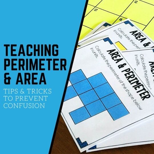 Teaching Area & Perimeter: Tips, Tricks, and Free Activities to Make things Easy